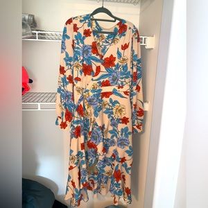 Loveriche Floral Midi Dress